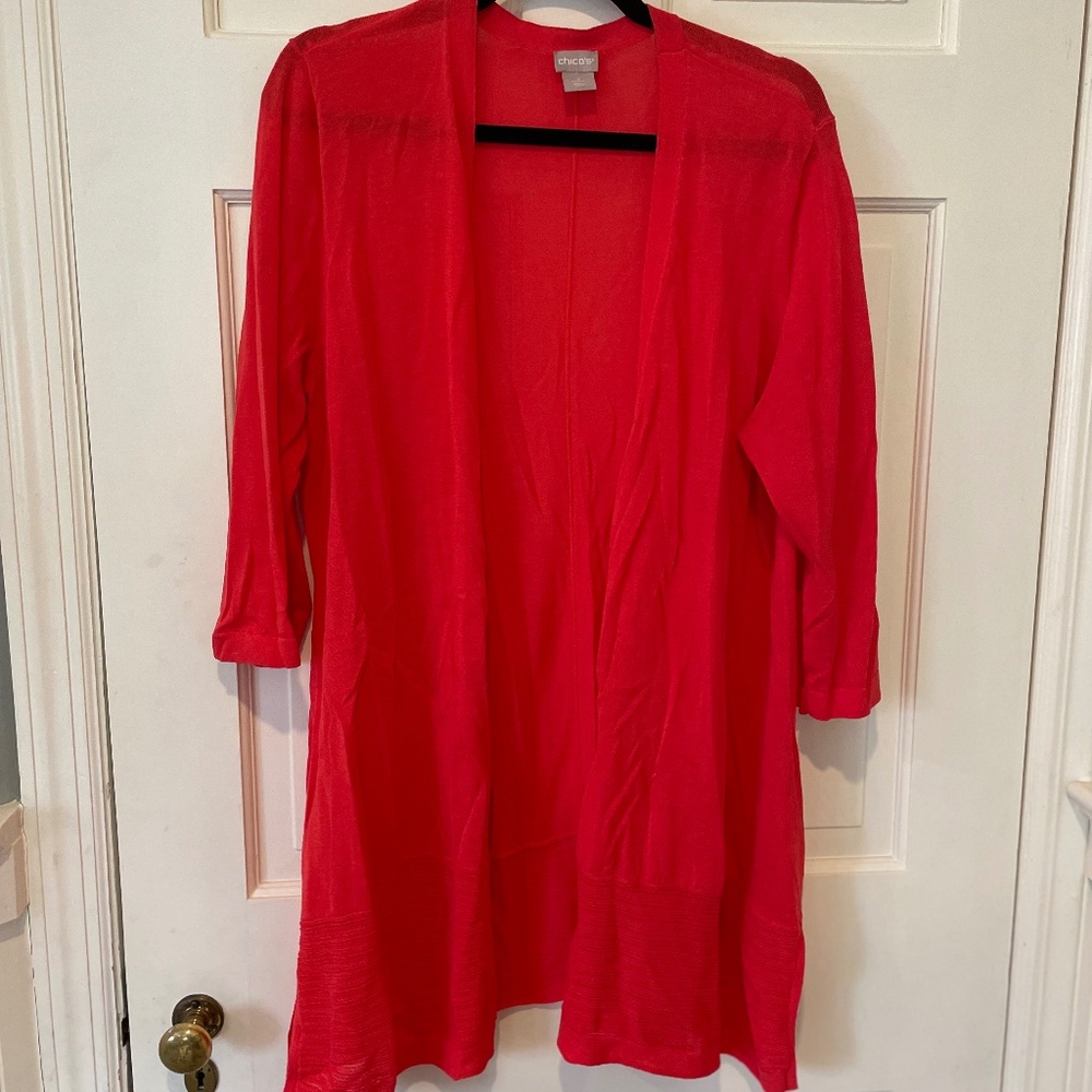 Chico's Light weight Summer Cardigan